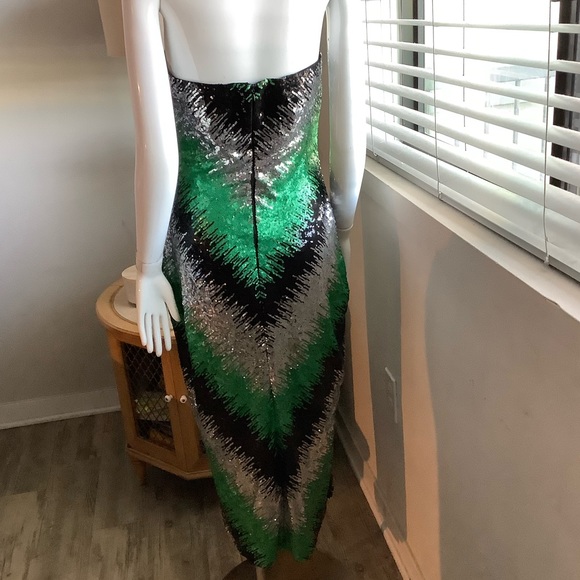 Nasty Gal Strapless Sequin Dress - Picture 7 of 8